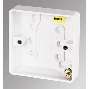 16mm metal back box|pattress box screwfix.